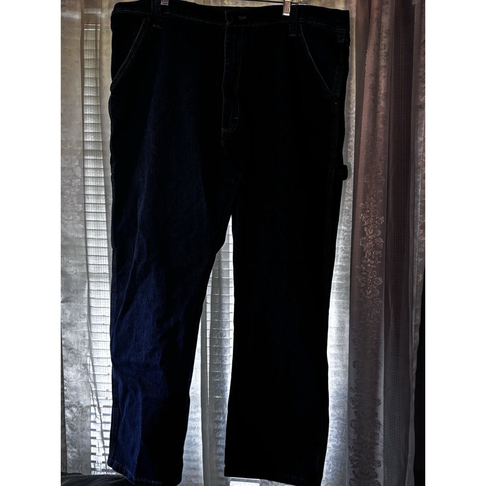 Wrangler Men's Regular Straight Fit‎ Jeans Size 42x30 Blue Denim Pants